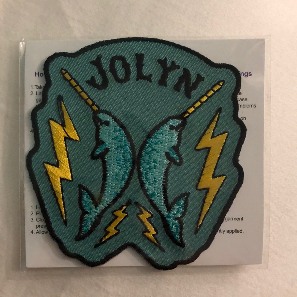 jolyn narwhal patch